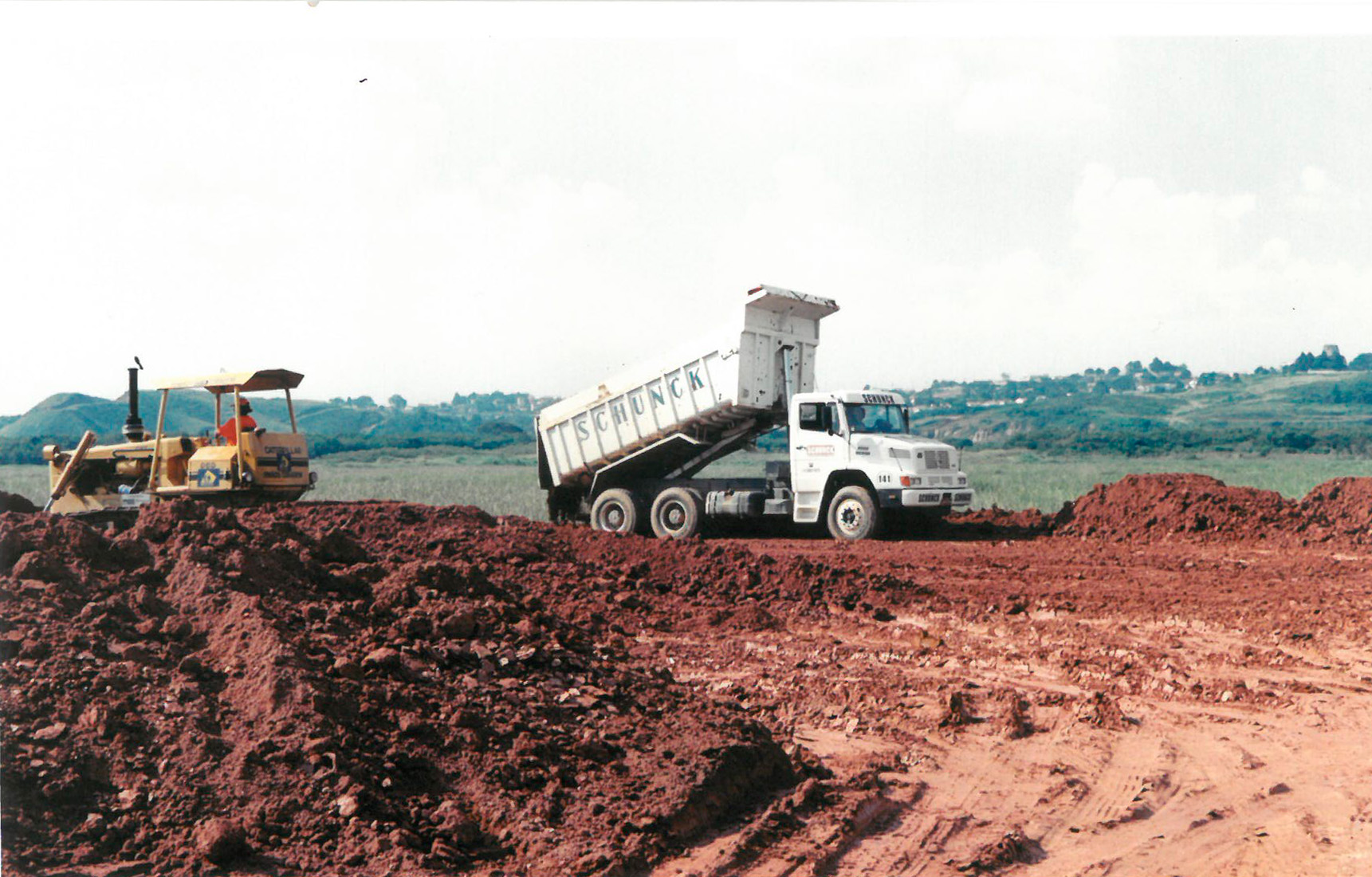 Execução de obras de terraplenagem para o Rodoanel